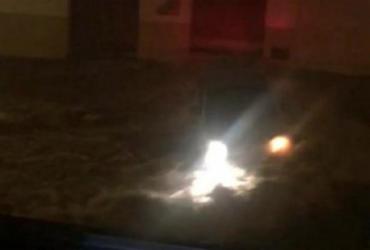 Temporal atinge Vitória da Conquista e vias ficam alagadas | Reprodução | Blog do Anderson