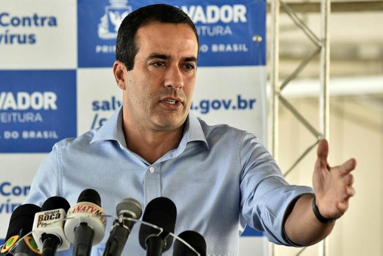 o prefeito recém eleito evitou falar em datas para o evento - Foto: Max Haack | Secom o prefeito recém eleito evitou falar em datas para o evento - Foto: Max Haack | Secom