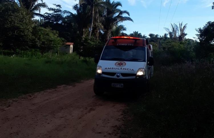 Vítima foi socorrida pelo caseiro de uma fazenda | Foto: Divulgação | Radar 64 - Foto: Divulgação | Radar 64