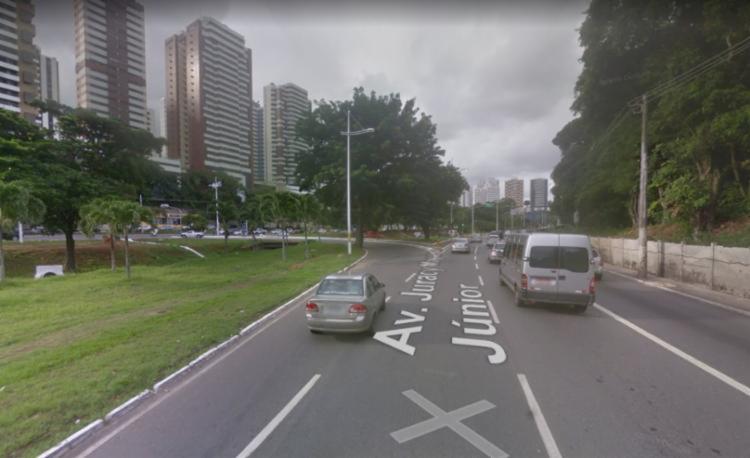 Acidente ocorreu no sentido Lucaia | Foto: Google | Street View - Foto: Google | Street View Acidente ocorreu no sentido Lucaia | Foto: Google | Street View - Foto: Google | Street View