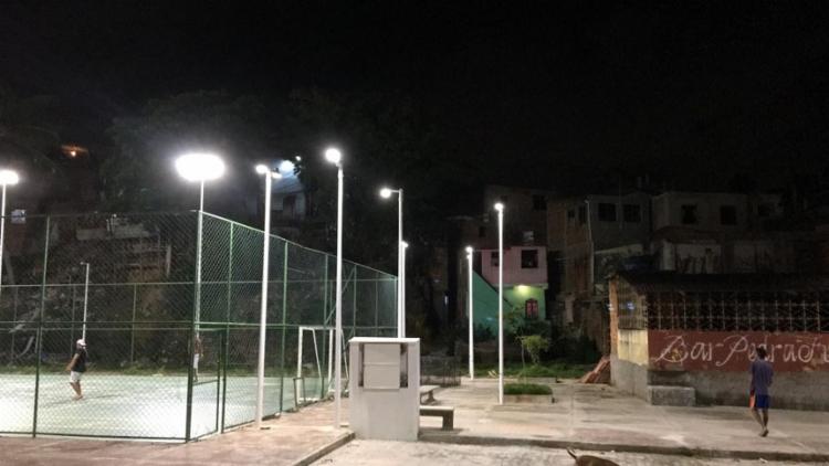 Bairro recebeu iluminação mais moderna | Foto: ASCOM | Conder - Foto: ASCOM | Conder Bairro recebeu iluminação mais moderna | Foto: ASCOM | Conder - Foto: ASCOM | Conder
