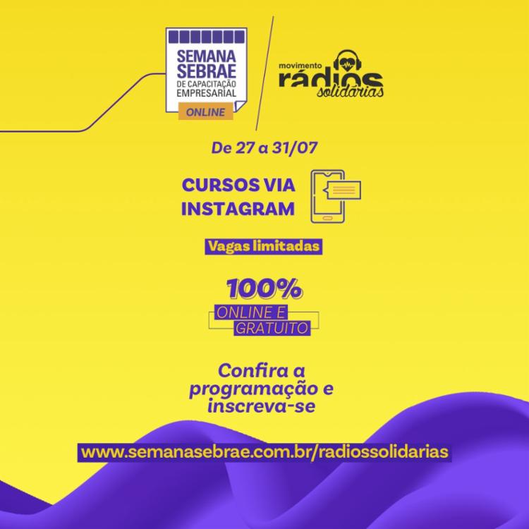 Inscrições gratuitas devem ser feitas pelo site | Foto: Divulgação - Foto: Divulgação Inscrições gratuitas devem ser feitas pelo site | Foto: Divulgação - Foto: Divulgação