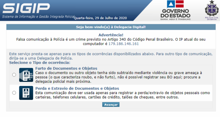 Desde que não envolva violência física ou contra a criança e o adolescente, sem a necessidade de deslocamento à uma unidade física da instituição, a queixa poderá ser prestada virtualmente | Foto: Reprodução - Foto: Reprodução Desde que não envolva violência física ou contra a criança e o adolescente, sem a necessidade de deslocamento à uma unidade física da instituição, a queixa poderá ser prestada virtualmente | Foto: Reprodução - Foto: Reprodução