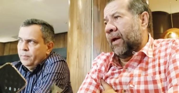 O presidente do PDT, Carlos Lupi (dir), esteve em Salvador para discutir as eleições / Foto: Reprodução | YouTube - Foto: Reprodução | YouTube