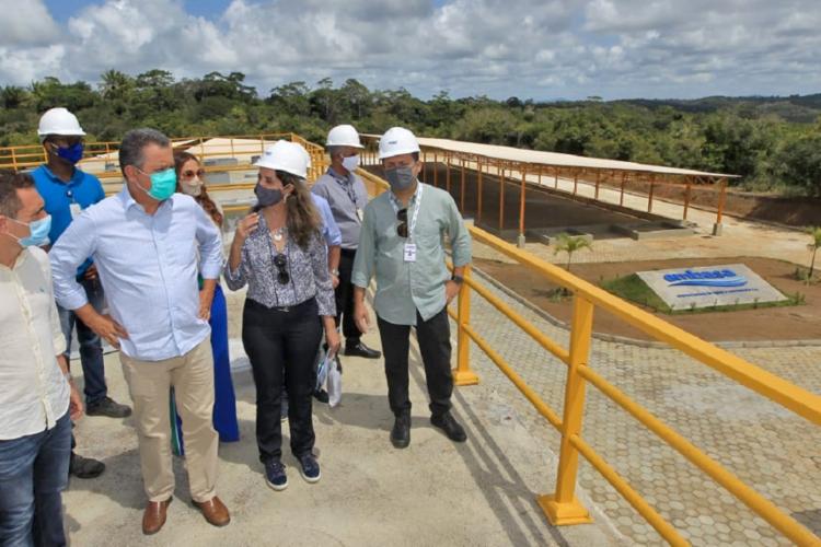 Ampliação garante uma elevação da coleta e tratamento de esgoto de 57% para 80% | Foto: Mateus Pereira | GOVBA - Foto: Mateus Pereira | GOVBA Ampliação garante uma elevação da coleta e tratamento de esgoto de 57% para 80% | Foto: Mateus Pereira | GOVBA - Foto: Mateus Pereira | GOVBA