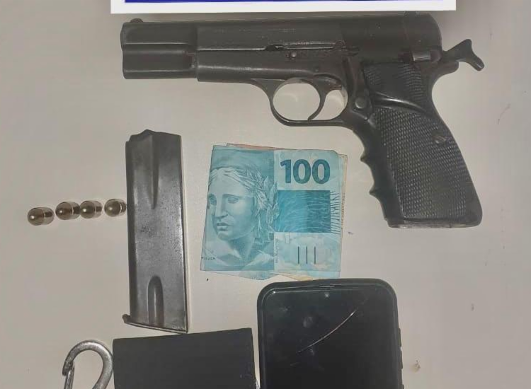 Material foi encontrado com suspeito - Foto: Divulgação | SSP Material foi encontrado com suspeito - Foto: Divulgação | SSP