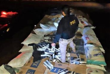 Urandi: 250 mil maços de cigarro contrabandeados são apreendidos pela PRF