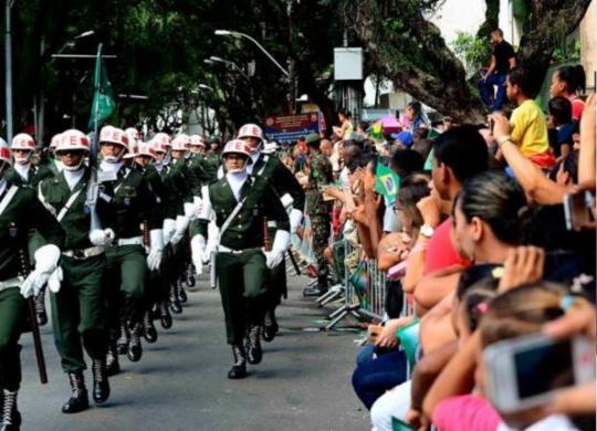 Comemorações do Exército no 7 de Setembro serão restritas | Valer Pontes | Secom