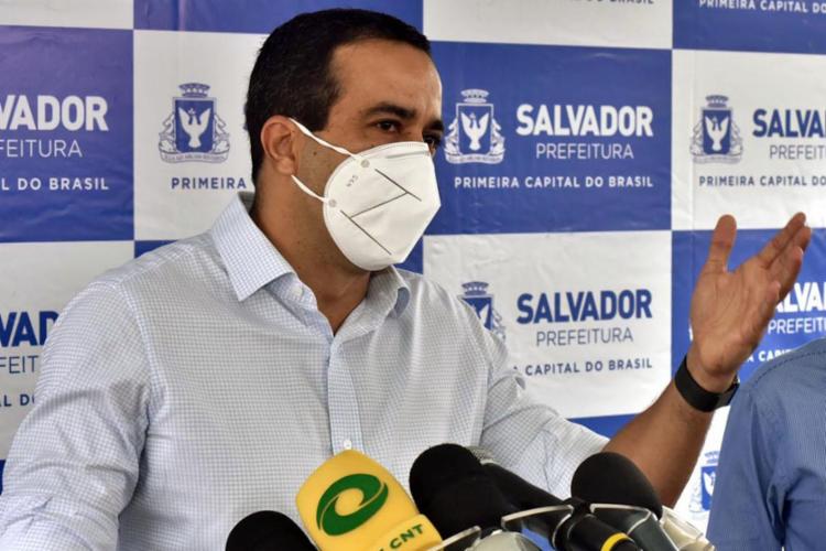 Bruno Reis (DEM) é o nome mais bem posicionado na corrida eleitoral para a prefeitura - Foto: Divulgação | Secom Bruno Reis (DEM) é o nome mais bem posicionado na corrida eleitoral para a prefeitura - Foto: Divulgação | Secom