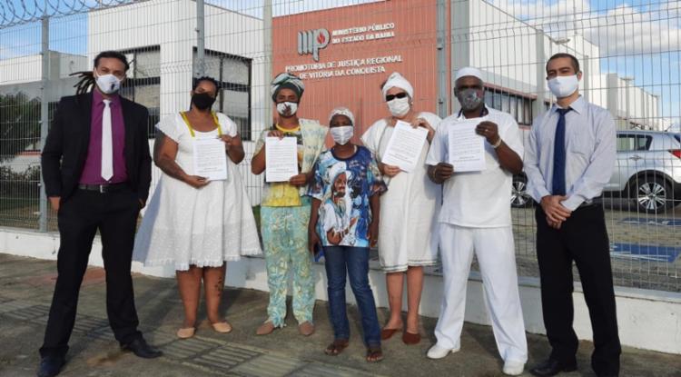 Petição é assinada por representantes de vários terreiros da cidade e instituições, com apoio de advogados | Foto: Divulgação - Foto: Divulgação Petição é assinada por representantes de vários terreiros da cidade e instituições, com apoio de advogados | Foto: Divulgação - Foto: Divulgação