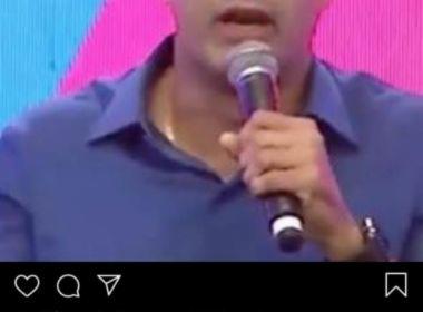 Frame de um vídeo de Bruno Reis | Foto: Divulgação | Ascom Major Denice