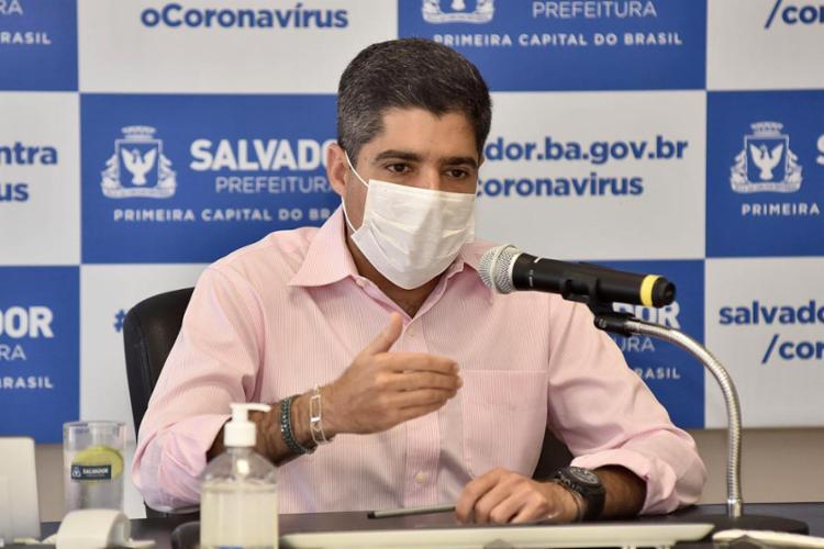 Prefeito ACM Neto evitou falar sobre o pssível apoio do PL a candidatura de Bruno Reis - Foto: Divulgação | Secom Prefeito ACM Neto evitou falar sobre o pssível apoio do PL a candidatura de Bruno Reis - Foto: Divulgação | Secom