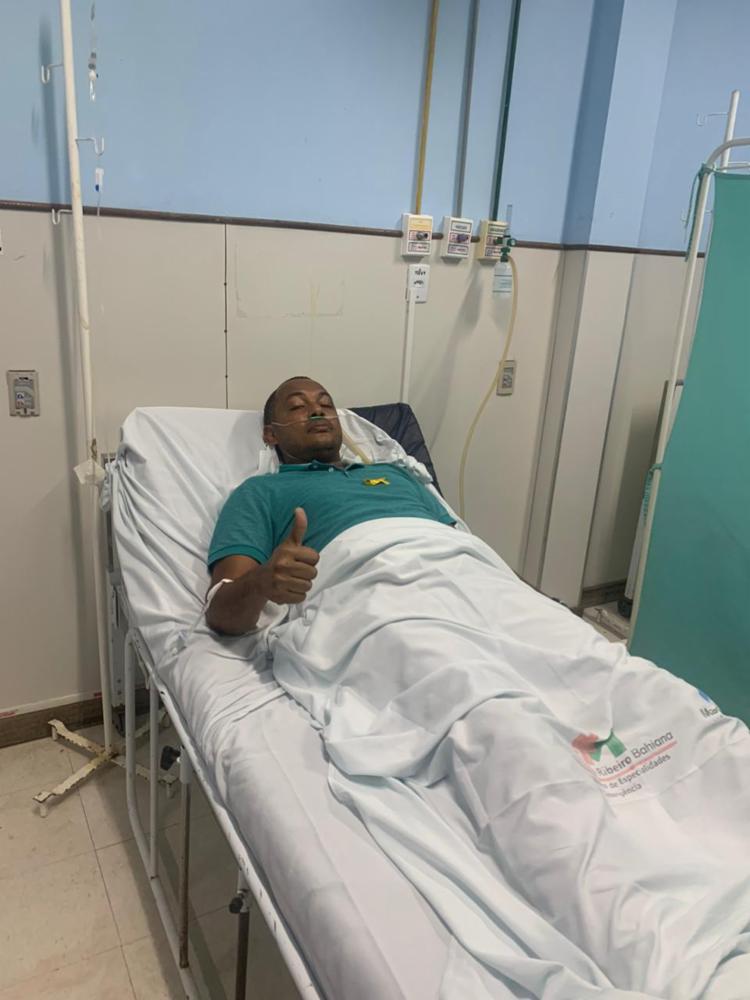 Prefeito procurou um hospital após ataque, mas passa bem - Foto: Reprodução Prefeito procurou um hospital após ataque, mas passa bem - Foto: Reprodução