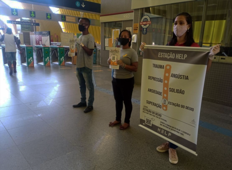Abordagem acontece nas plataformas e mezaninos das estações | Foto: Divulgação - Foto: Divulgação Abordagem acontece nas plataformas e mezaninos das estações | Foto: Divulgação - Foto: Divulgação