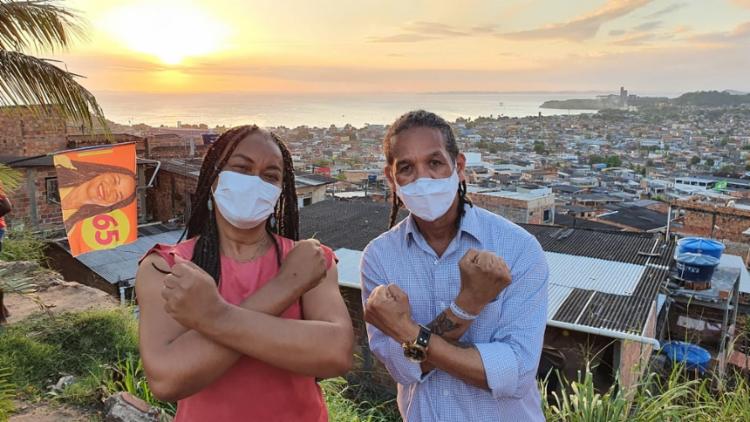 Durante uma conversa com os moradores, nesta sexta-feira, 30, Olívia Santana falou sobre o seu projeto Favela Importa | Foto: Divulgação - Foto: Divulgação Durante uma conversa com os moradores, nesta sexta-feira, 30, Olívia Santana falou sobre o seu projeto Favela Importa | Foto: Divulgação - Foto: Divulgação