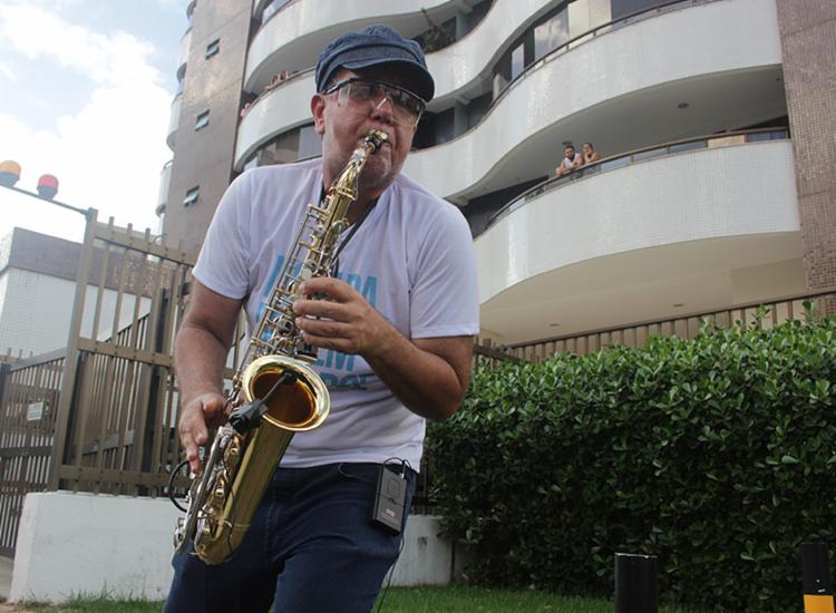 Ação conta com apresentação do saxofonista Vinicius Factum, o Vini Sax | Foto: Divulgação - Foto: Divulgação Ação conta com apresentação do saxofonista Vinicius Factum, o Vini Sax | Foto: Divulgação - Foto: Divulgação