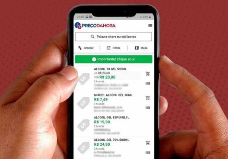 O app 'Preço da Hora Bahia' também permite denúncias de preços abusivos I Foto: Divulgação - Foto: Divulgação O app 'Preço da Hora Bahia' também permite denúncias de preços abusivos I Foto: Divulgação - Foto: Divulgação