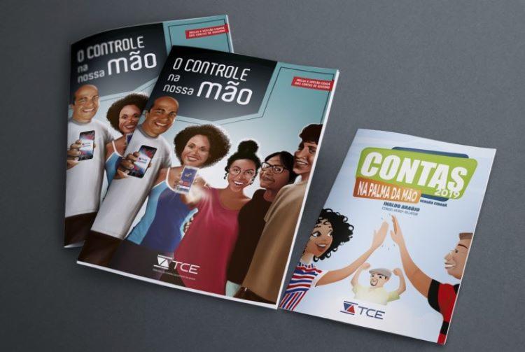 Versão em quadrinhos foi apresentada ao TCE I Foto: Divulgação - Foto: Divulgação Versão em quadrinhos foi apresentada ao TCE I Foto: Divulgação - Foto: Divulgação