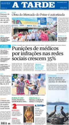 capa do jornal